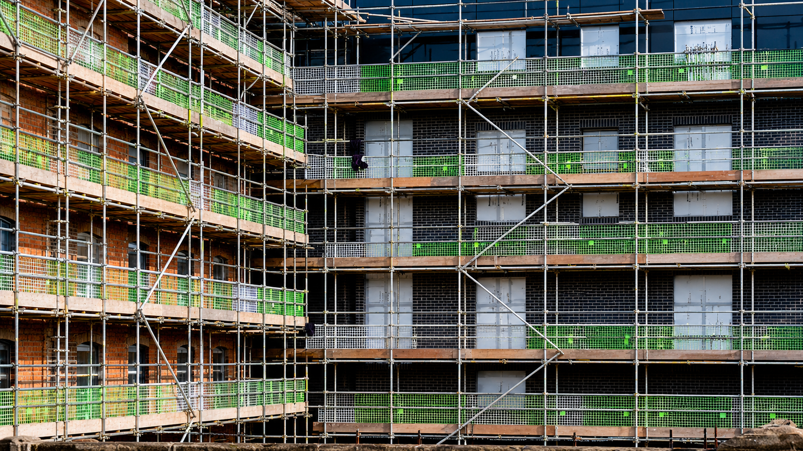 Rénovation façade immeuble résidentiel