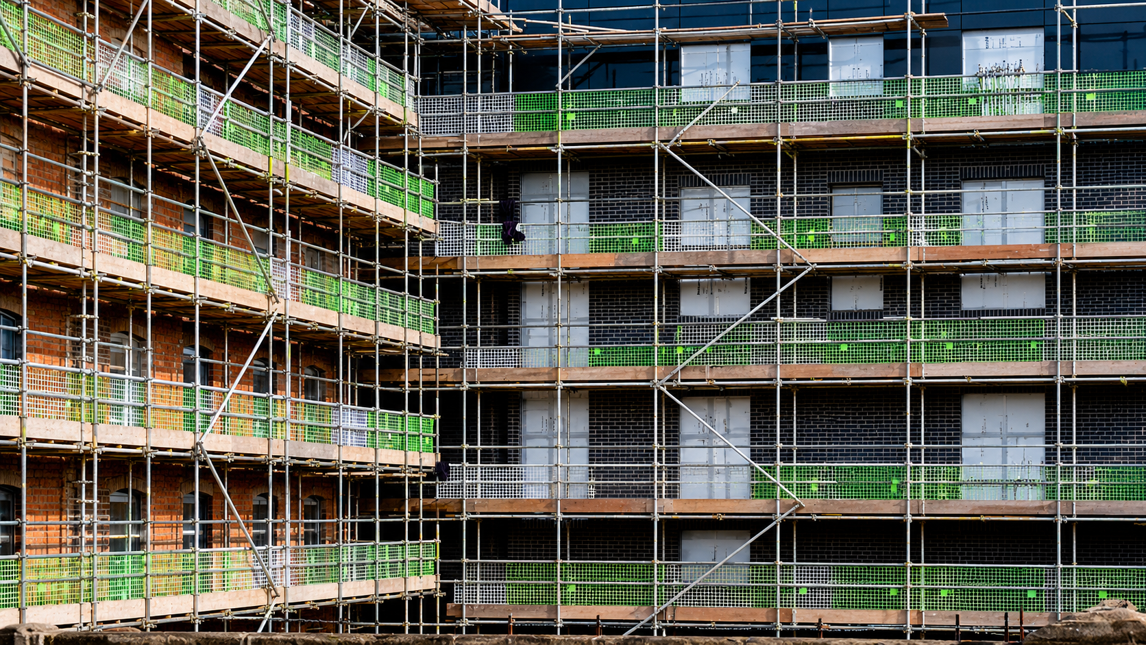 Rénovation façade immeuble résidentiel